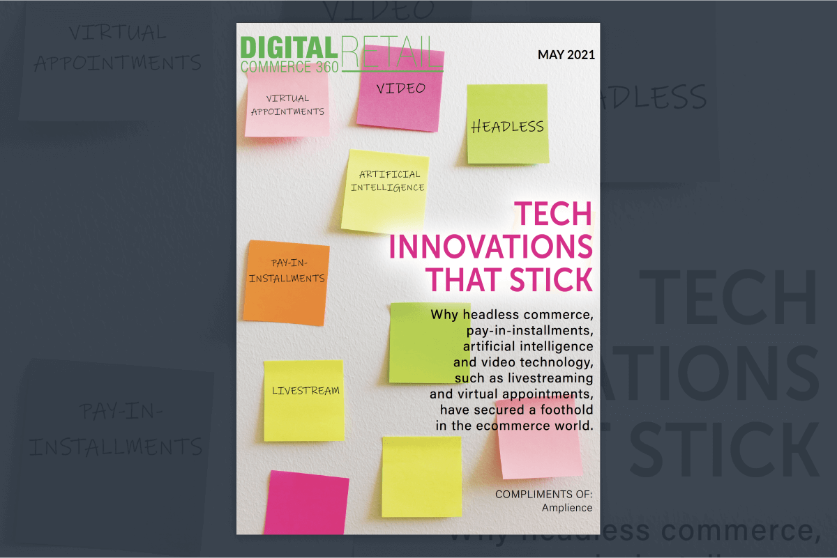 Digital Commerce 360 Tech Innovations that Stick report