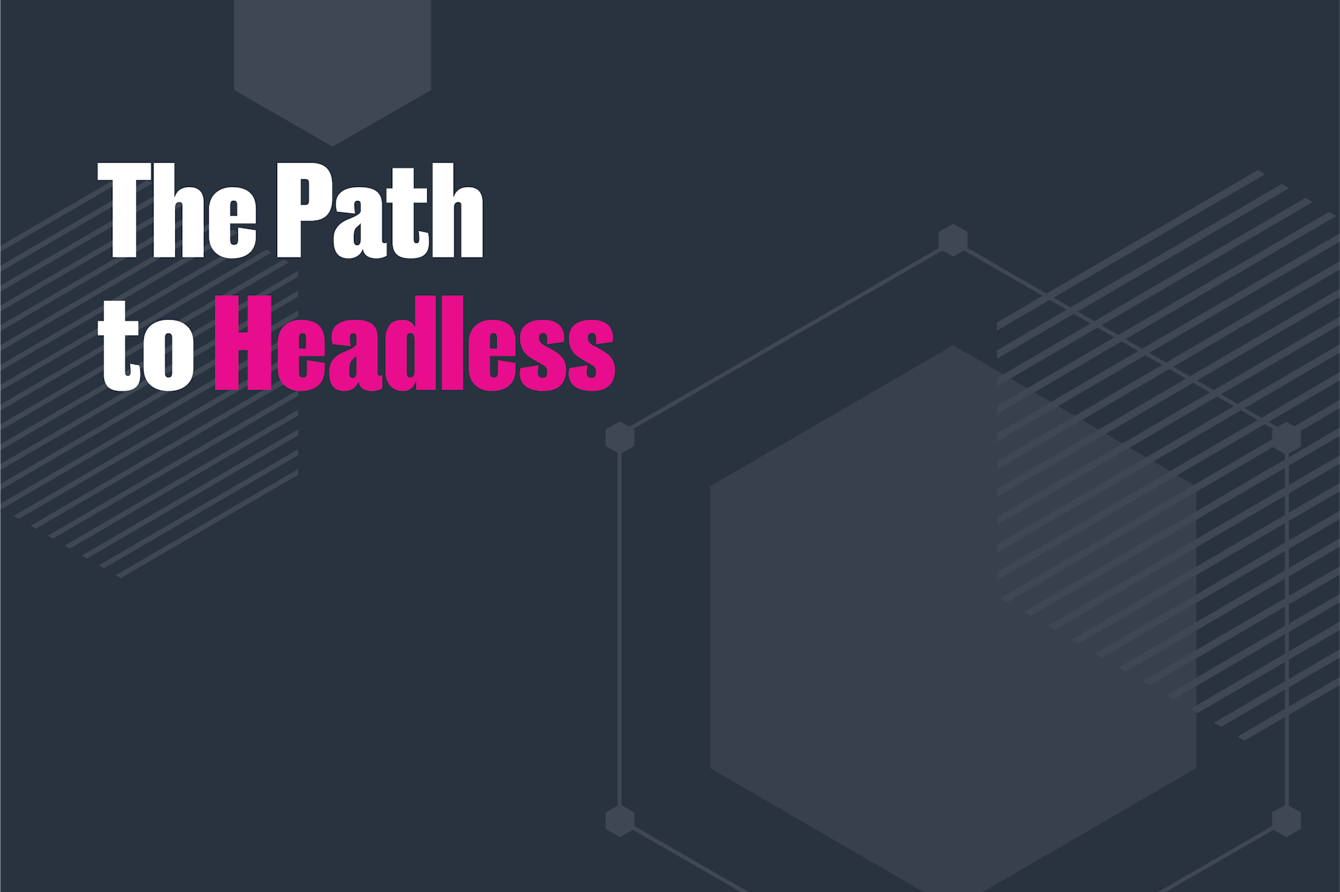 The Path to Headless Webinar with KPS and Spryker
